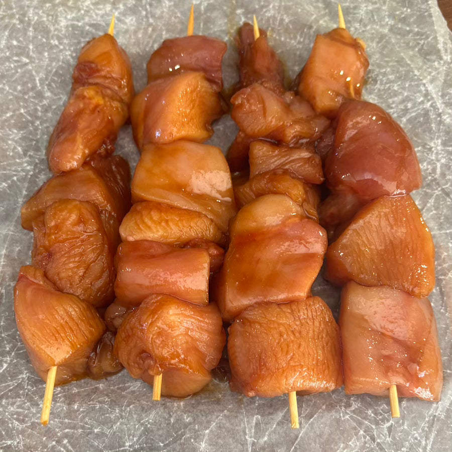 Sweet and Sticky Kebabs