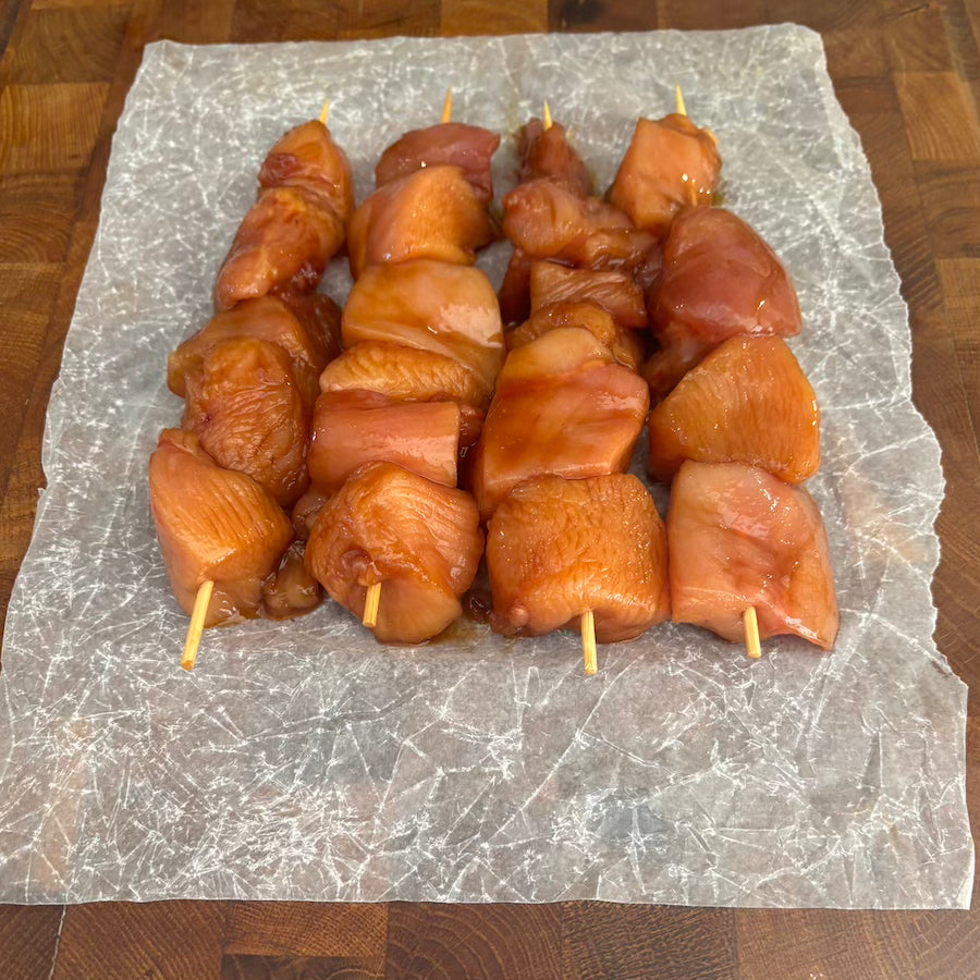 Sweet and Sticky Kebabs