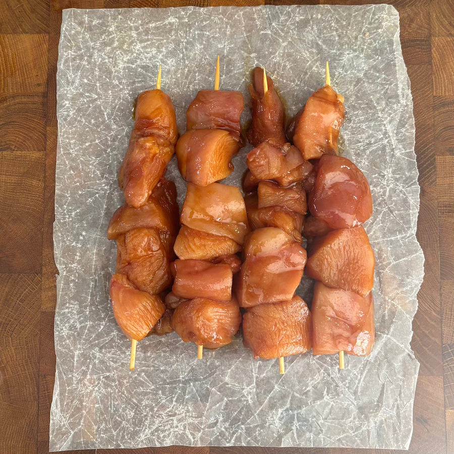 Sweet and Sticky Kebabs