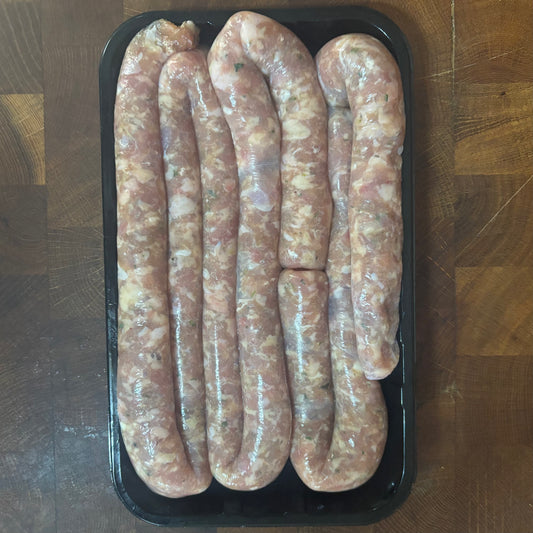 Gluten and preservative free chicken wors. 100% chicken.